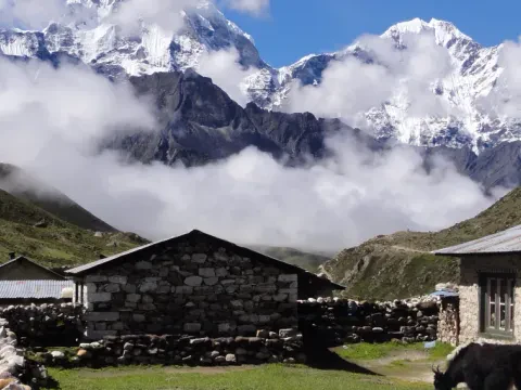 Trekking in Nepal in Spring