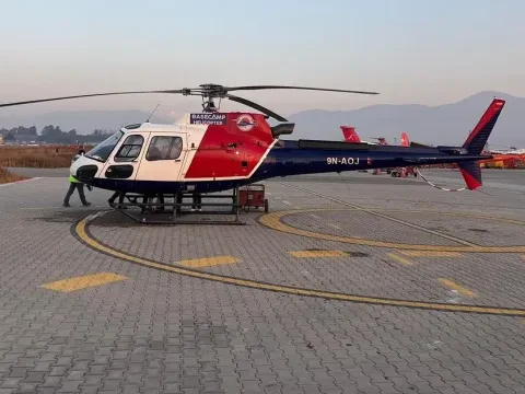 Commercial Helicopter Flight in Everest Region Resumes