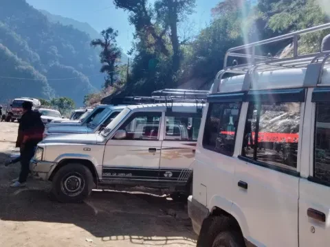 Jeep Ride to and From Thamdanda: Lukla Flight Alternative