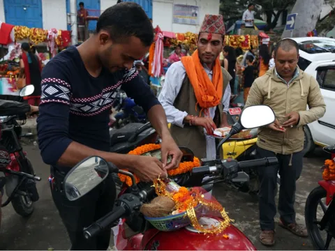 Vishwakarma Puja is Celebrated Across Nepal