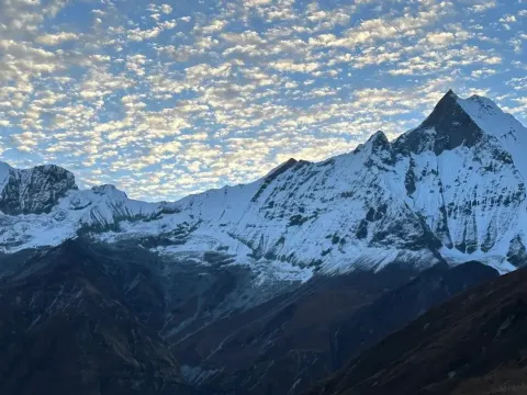 Annapurna Base Camp Trek with Helicopter Return-Itinerary