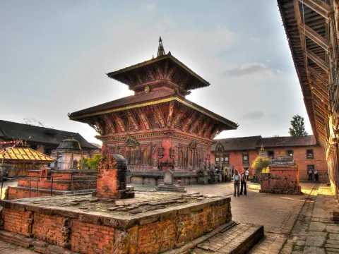 Changu Narayan Temple and traditional Newari architecture.