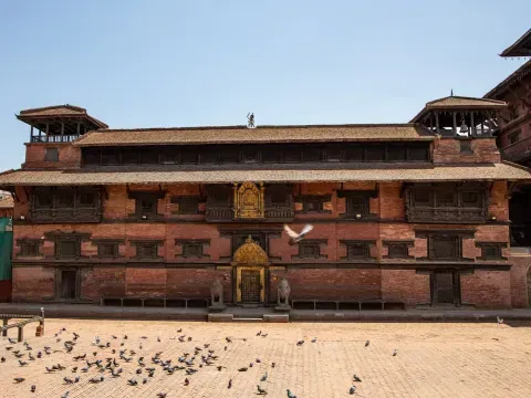 55 Window Palace at Bhaktapur Durbar Square.