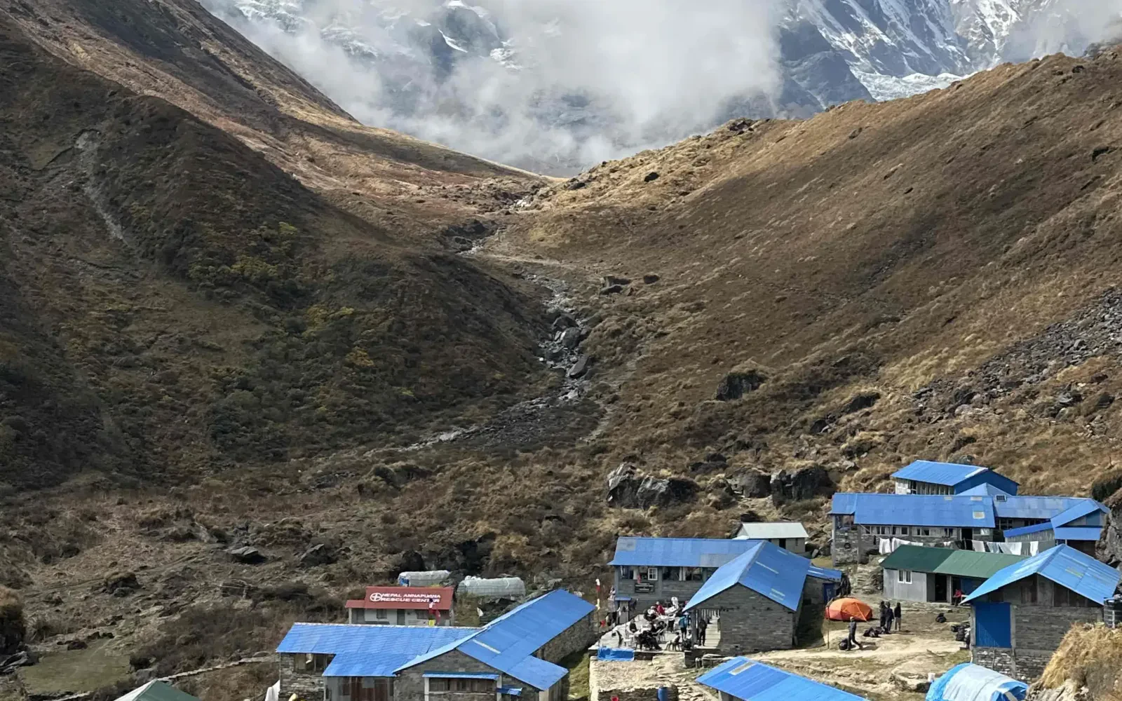 Machhapuchhre Base Camp: Last Village before ABC