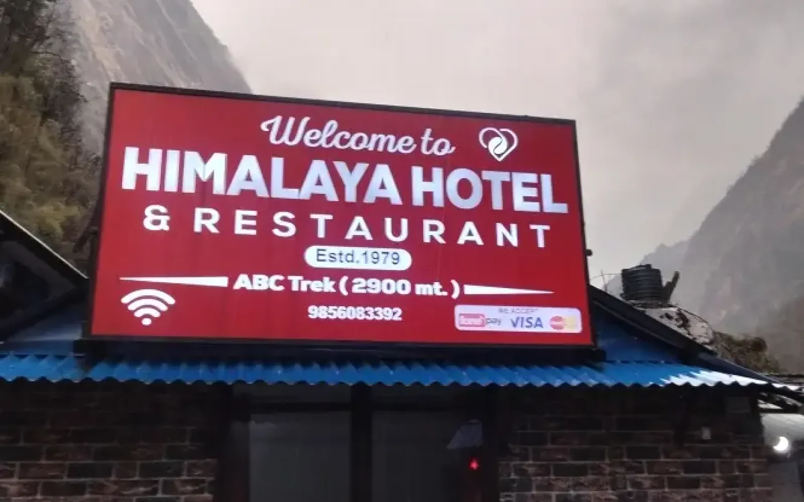 Himalaya: A Beautiful Village along ABC Trail