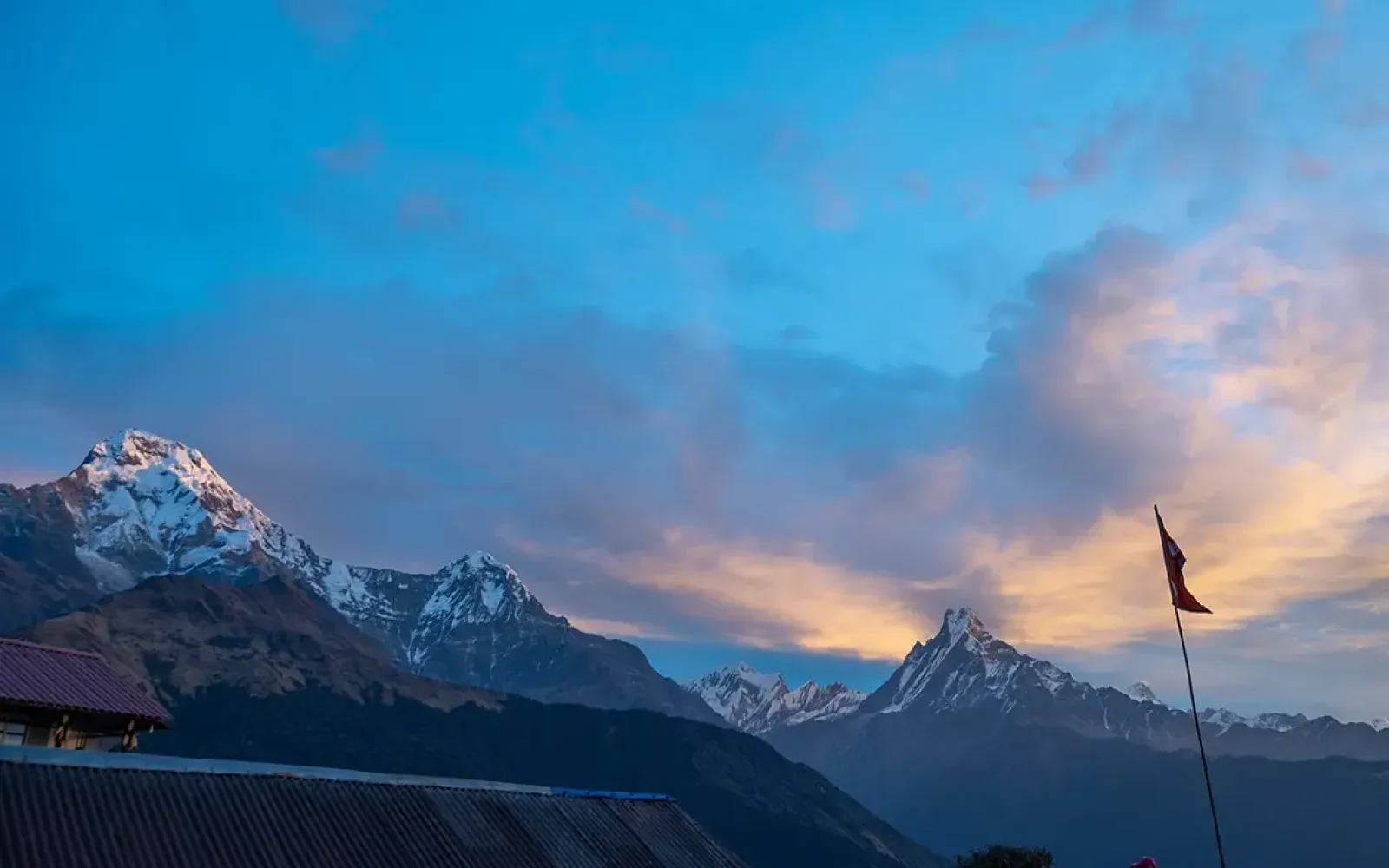 Trekking from Ghorepani to Ghandruk