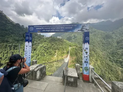 Trekking from Jhino Danda to Upper Sinuwa