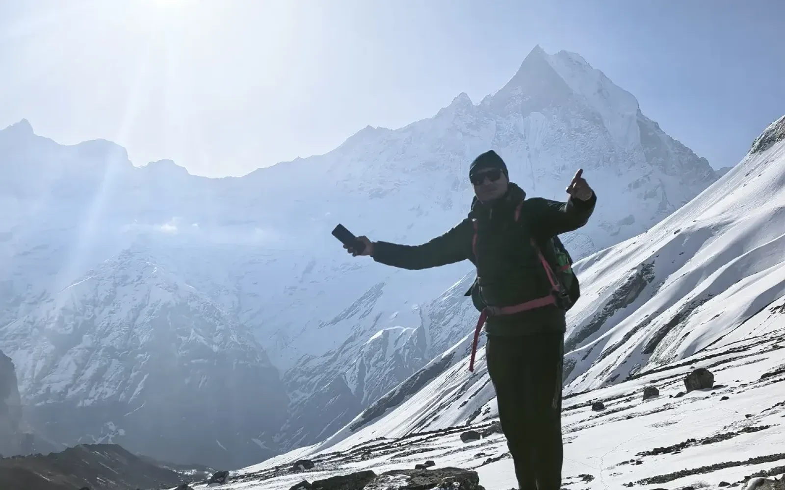 Avalanche Risk Zone Between Deurali to MBC