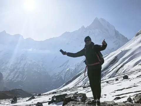 Avalanche Risk Zone Between Deurali to MBC