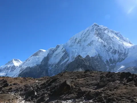 Major Mountain Views on Everest Base Camp Trek
