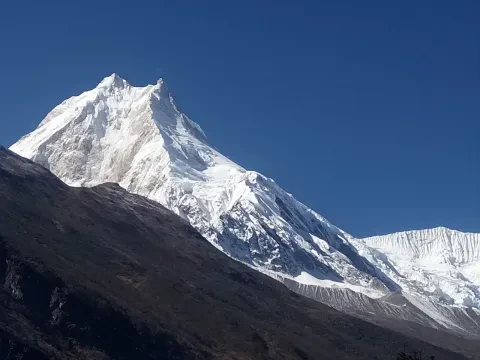 Major Mountain Views on Manaslu Circuit Trek