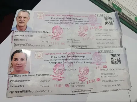 Annapurna Circuit Trek Permits