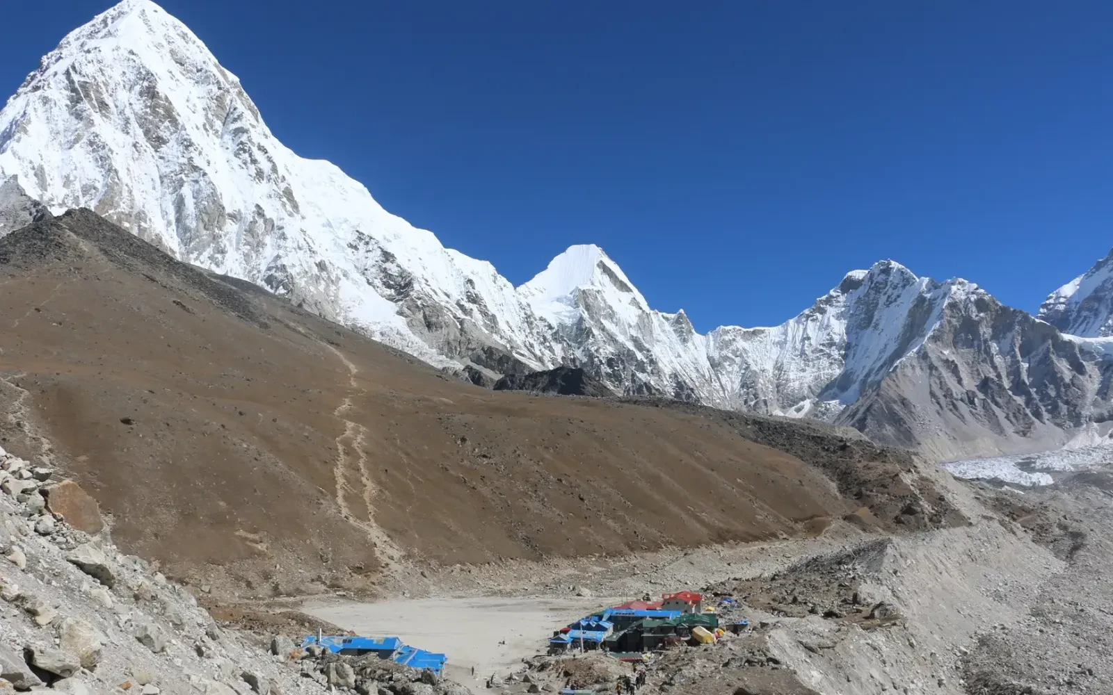 How far is Everest Base Camp from Gorakshep?