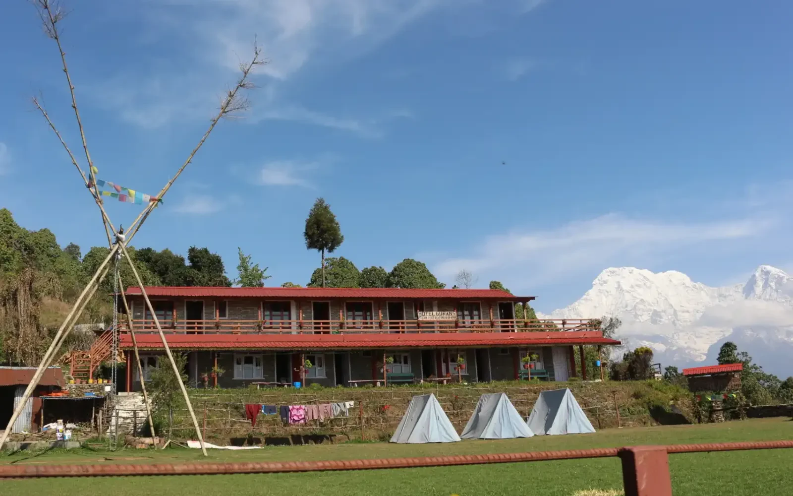 Australian Camp-A Beautiful Viewpoint on Mardi Himal Trail