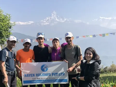 Trekking in Nepal during Dashain Festival