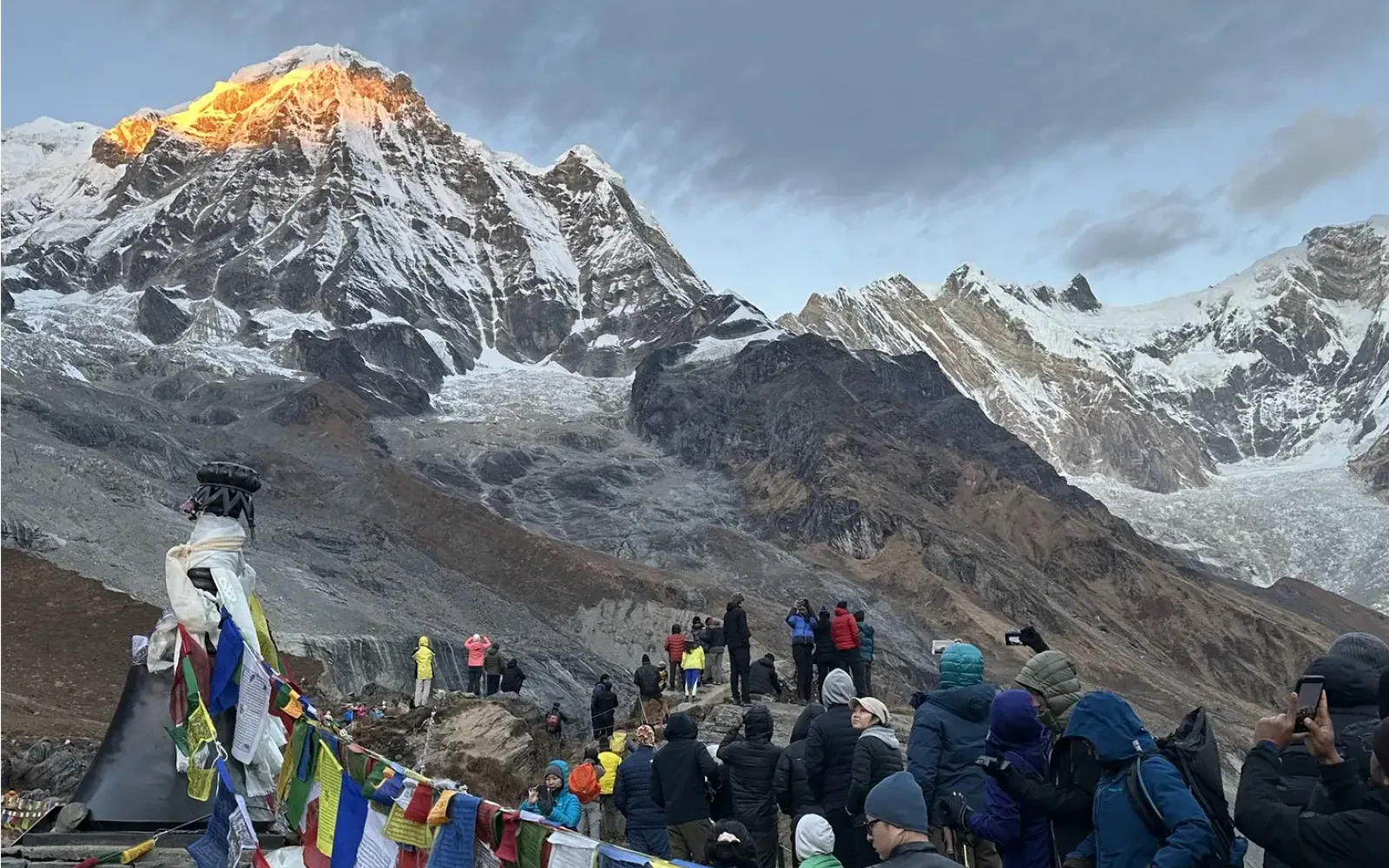 Is Annapurna Base Camp crowded during Autumn?