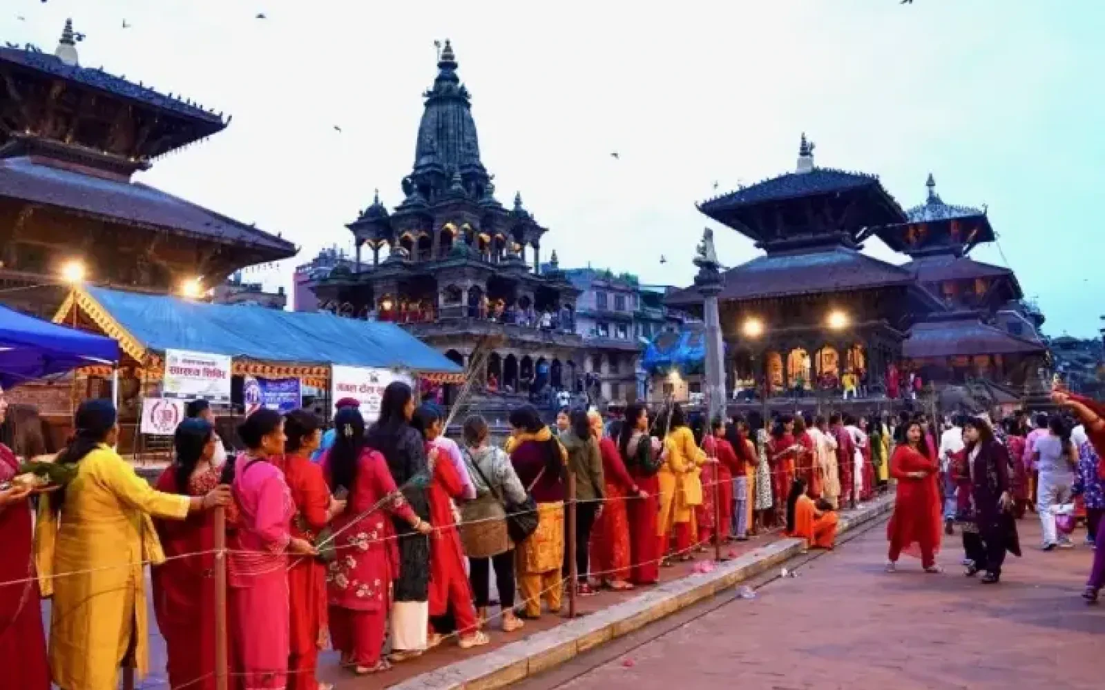 Nepali Hindu Observe Shree Krishna Janmashtami