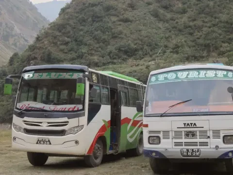Kathmandu to Syabrubesi by Bus or Jeep