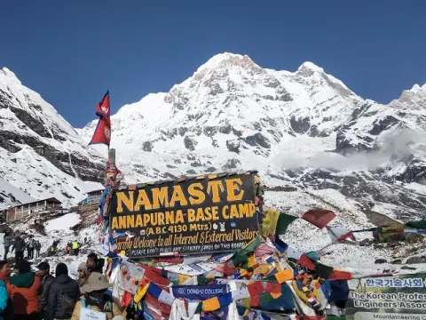 Annapurna Base Camp Trek in April from Kathmandu