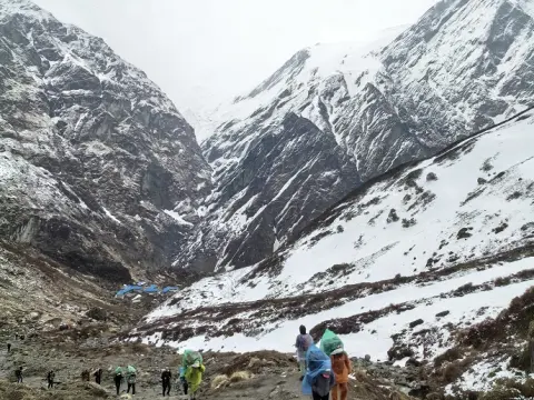 Machhapuchhre Base Camp: Last Village before ABC