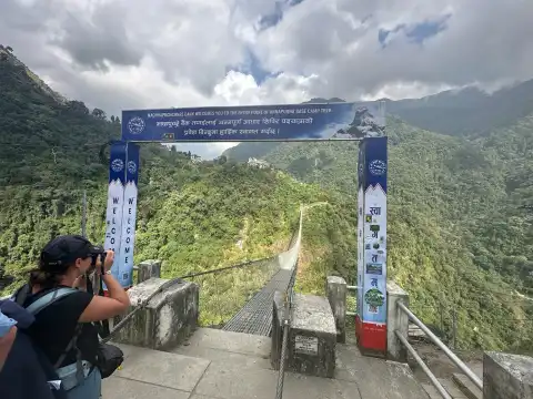 Trekking from Jhino Danda to Upper Sinuwa