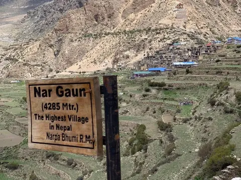 Nar Village: One of the most ancient villages in Annapurna