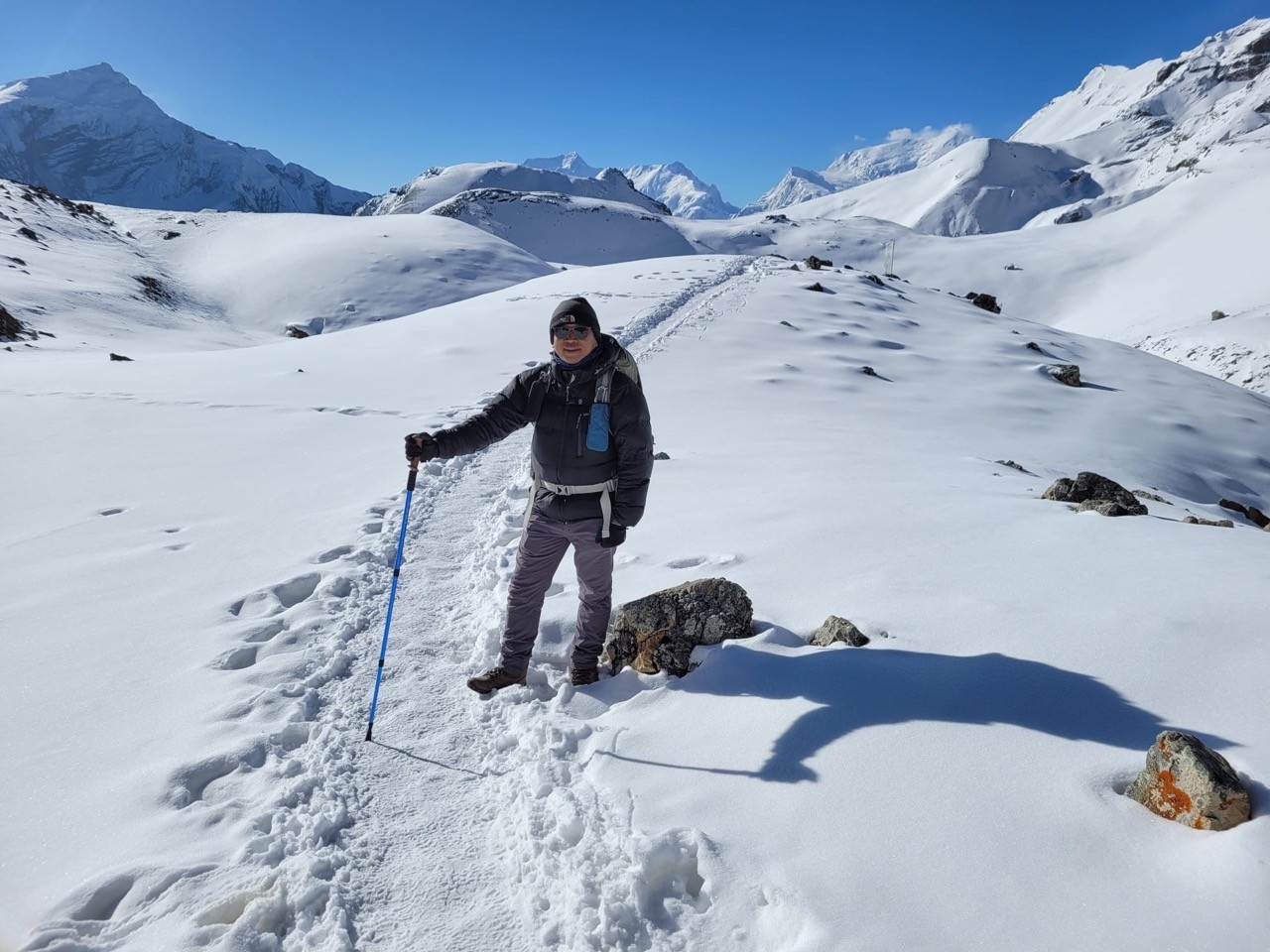Winter trek Annapurna Circuit Nepal