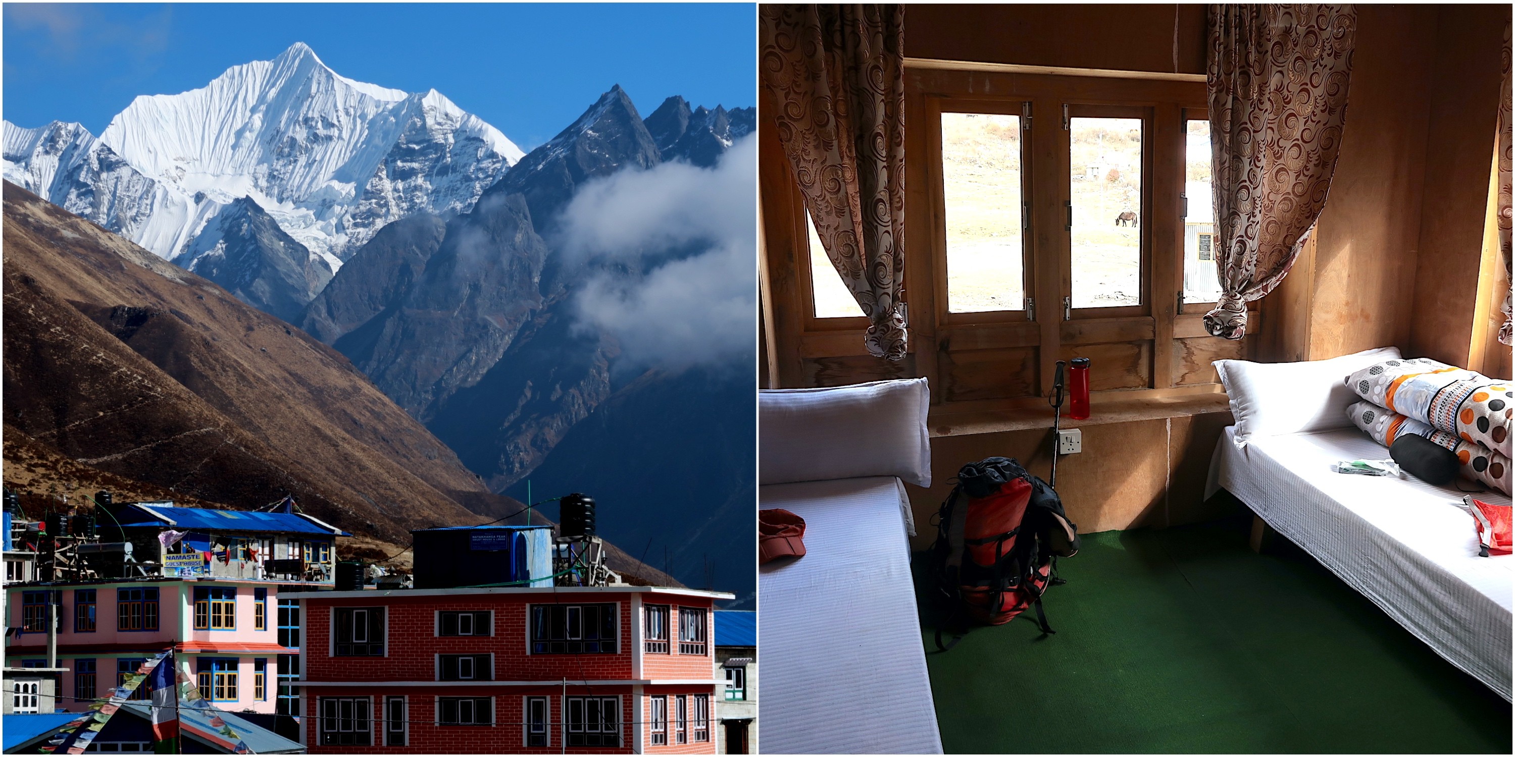 Room and accommodation Langtang National Park Nepal