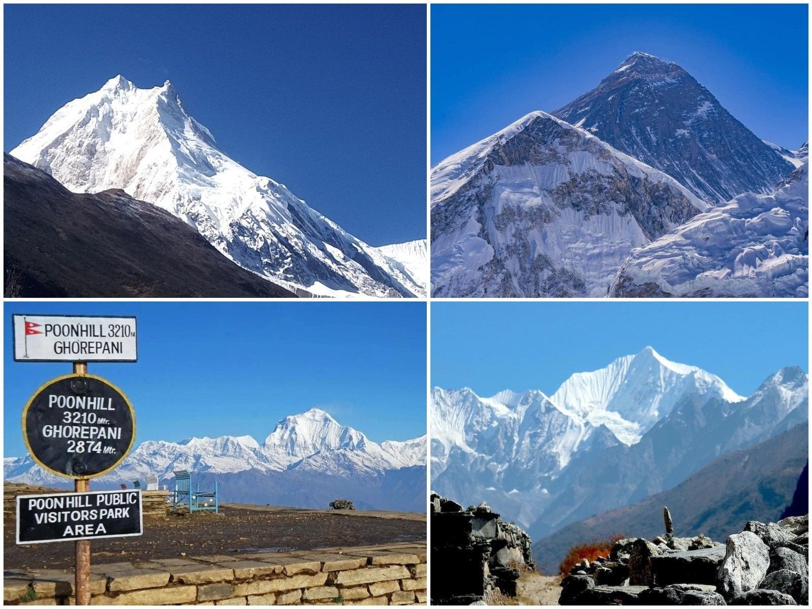 Nepal trekking in 2027 featuring Everest, Langtang, Annapurna, and Manaslu Himalayas.