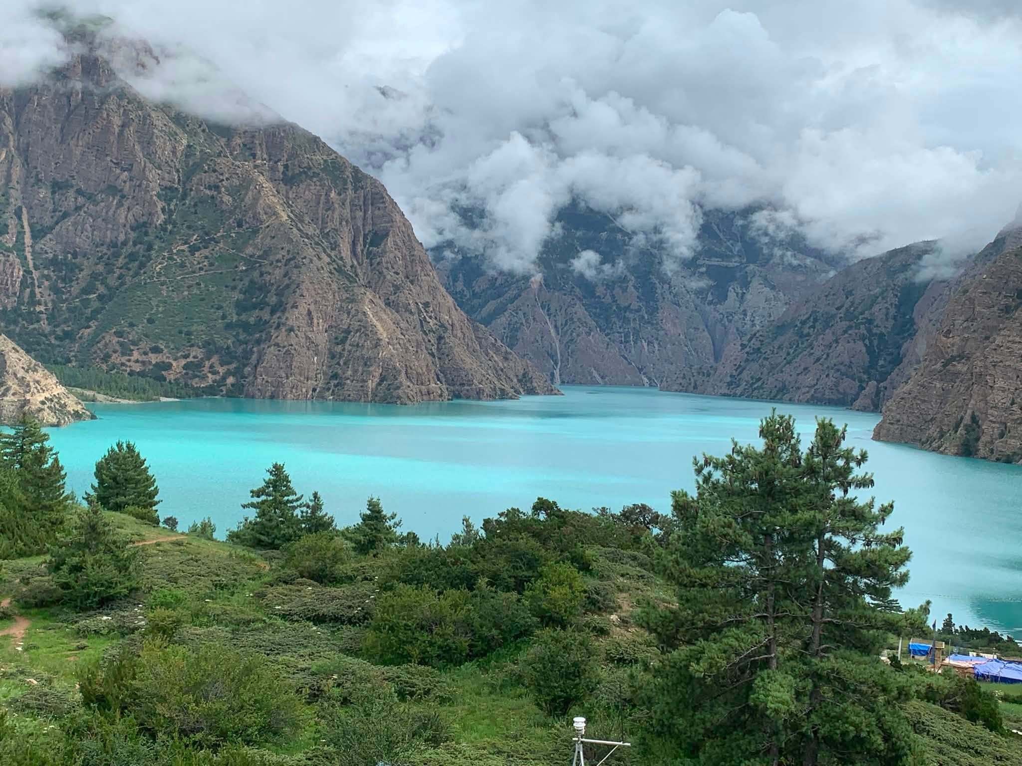 Shey Phoksundo Lake in Upper Dolpo, Nepal