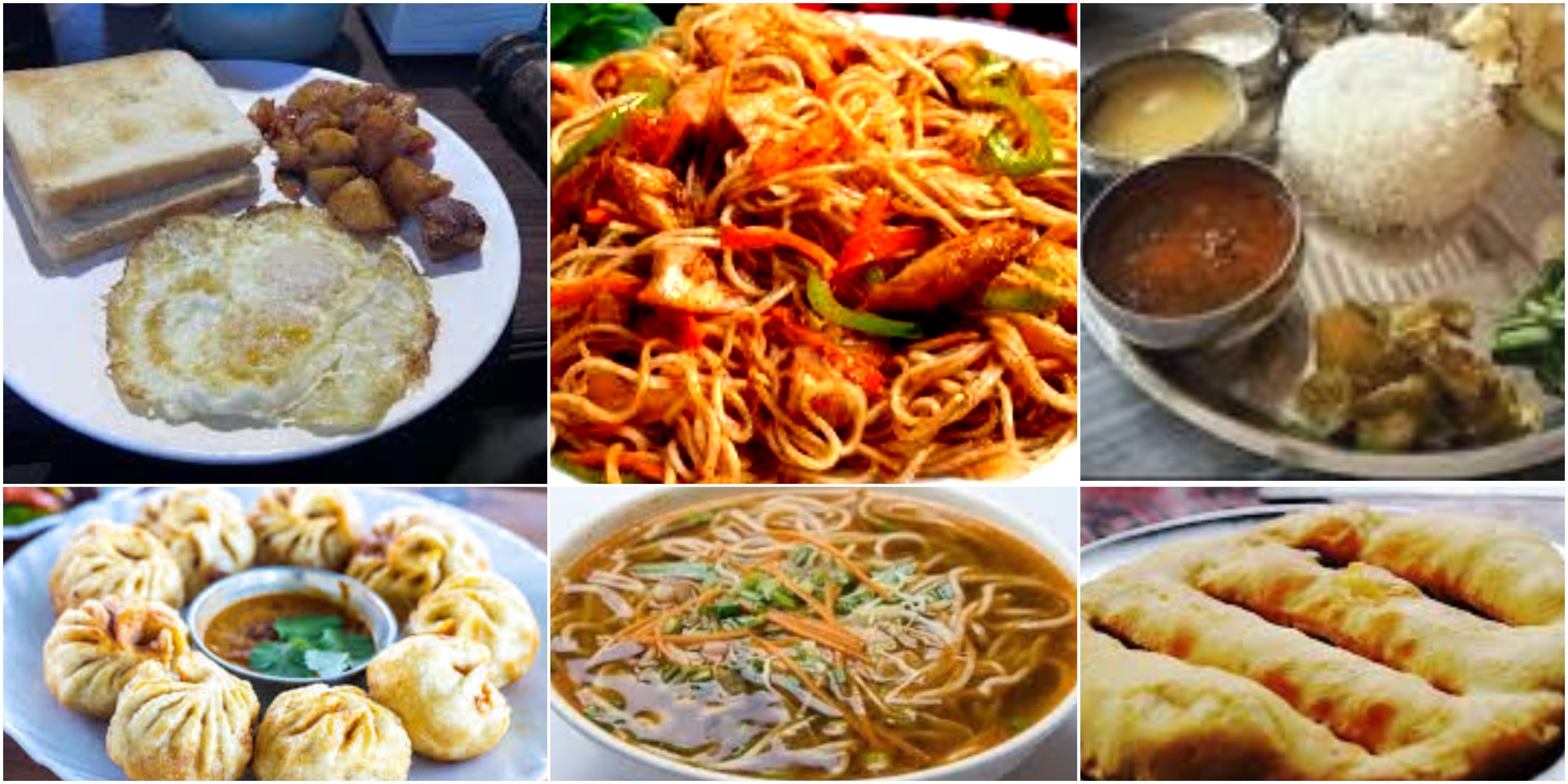 Annapurna Circuit trekking food dal bhat noodles soup Nepal teahouse meals