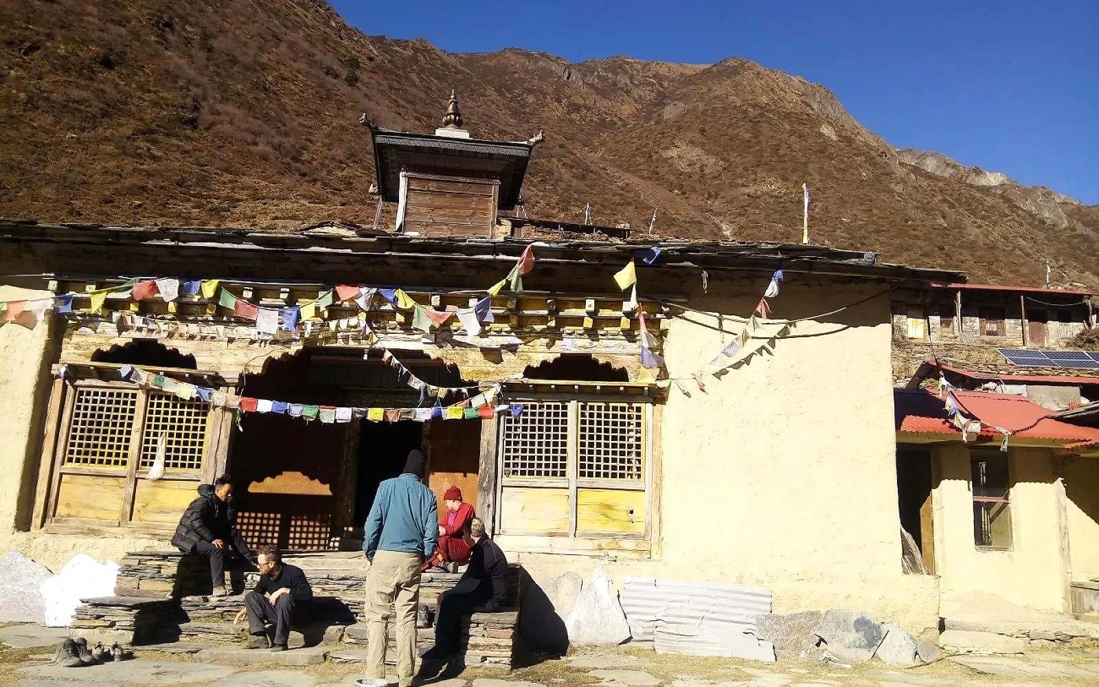 Mu Gompa – the highest and most sacred monastery in the remote Tsum Valley.