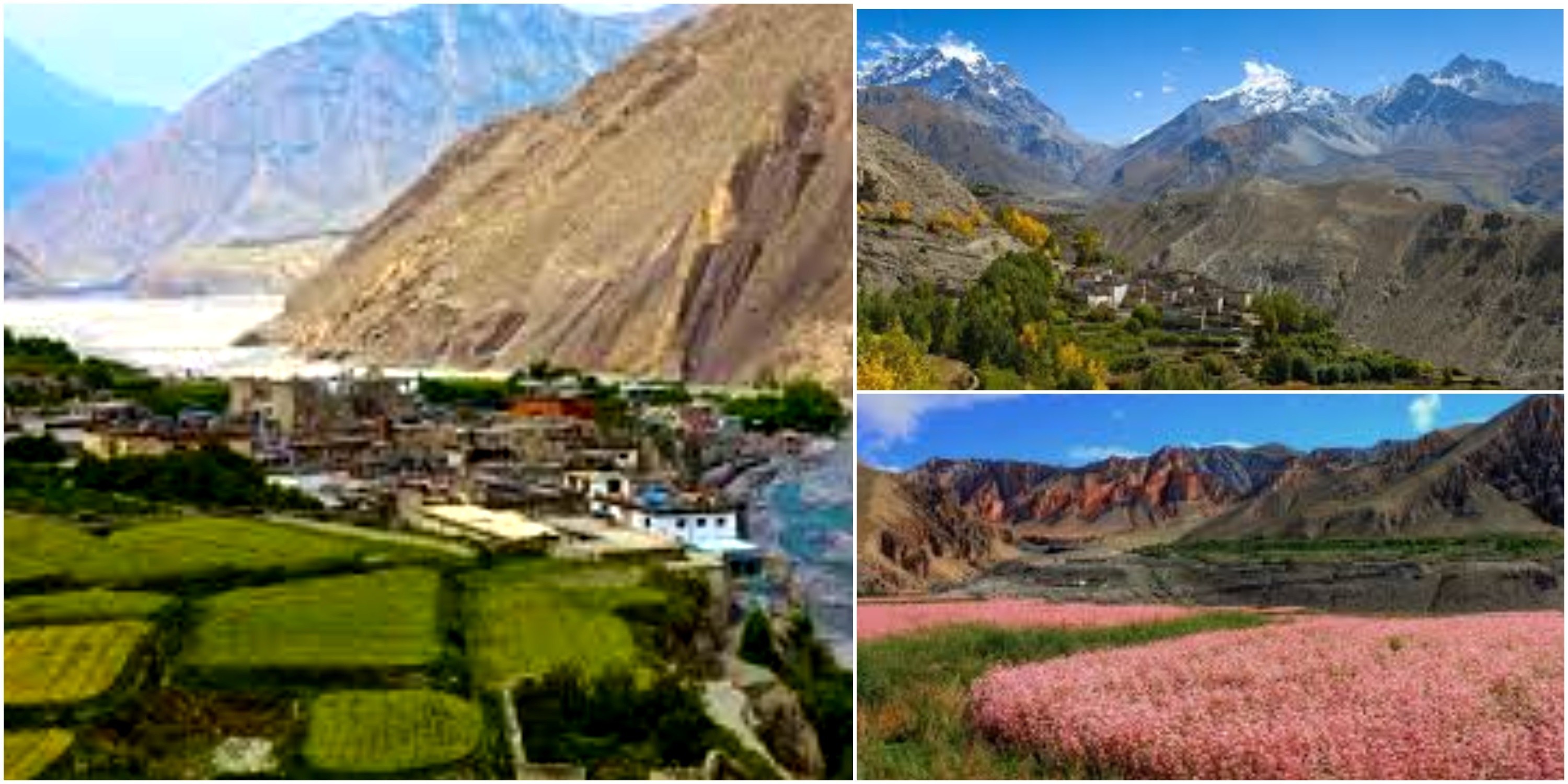 summer trekking in Upper Mustang Nepal rain shadow Himalayan landscape