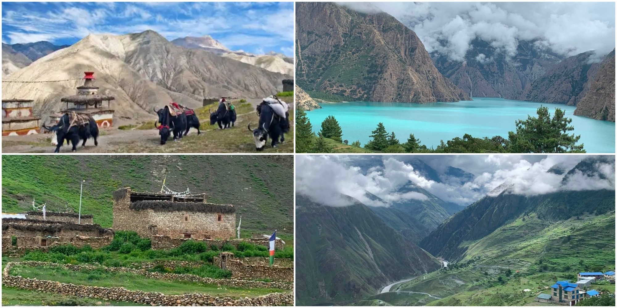 Upper Dolpo Trek with Shey Phoksundo Lake and Himalayan landscapes