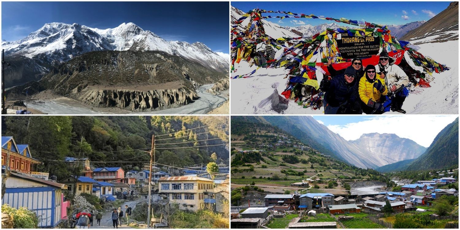 Highlights of Annapurna Circuit Trek Nepal Manang Valley Thorong La Pass Muktinath Himalayan views