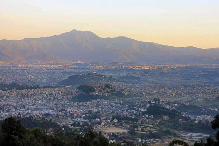 Kathmandu Valley view from Chandragiri Hills