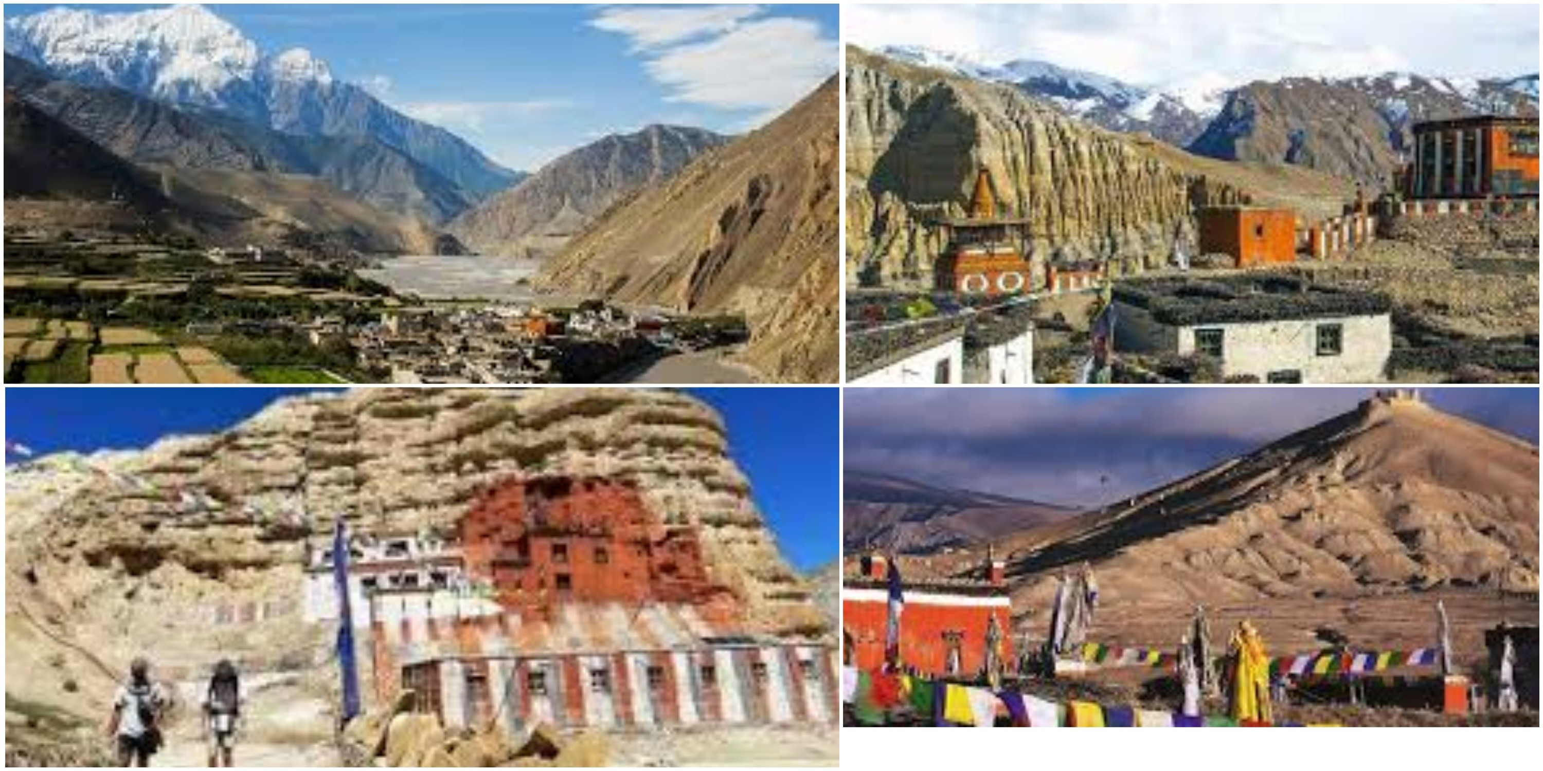 Upper Mustang monsoon trekking Nepal rain shadow desert landscape