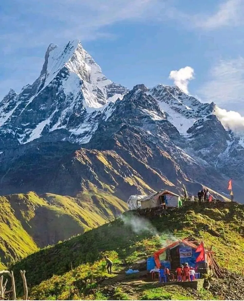 Mardi Himal Trek in September with scenic ridge trails and Himalayan mountain views in Nepal.