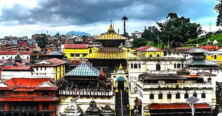 Pashupatinath Temple in Kathmandu.