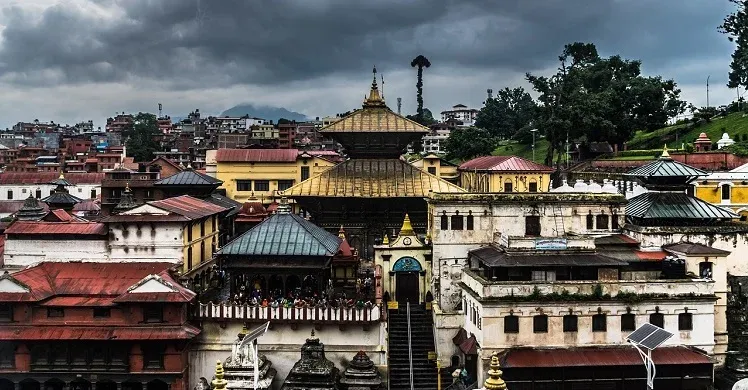 Pashupatinath Temple Kathmandu UNESCO World Heritage Site.