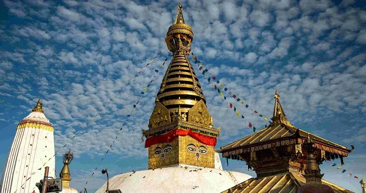 Swayambhunath Stupa Kathmandu UNESCO World Heritage Site