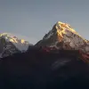 Mountains from Poon Hill at sunrise