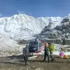 Helicopter Ride from ABC back to Pokhara