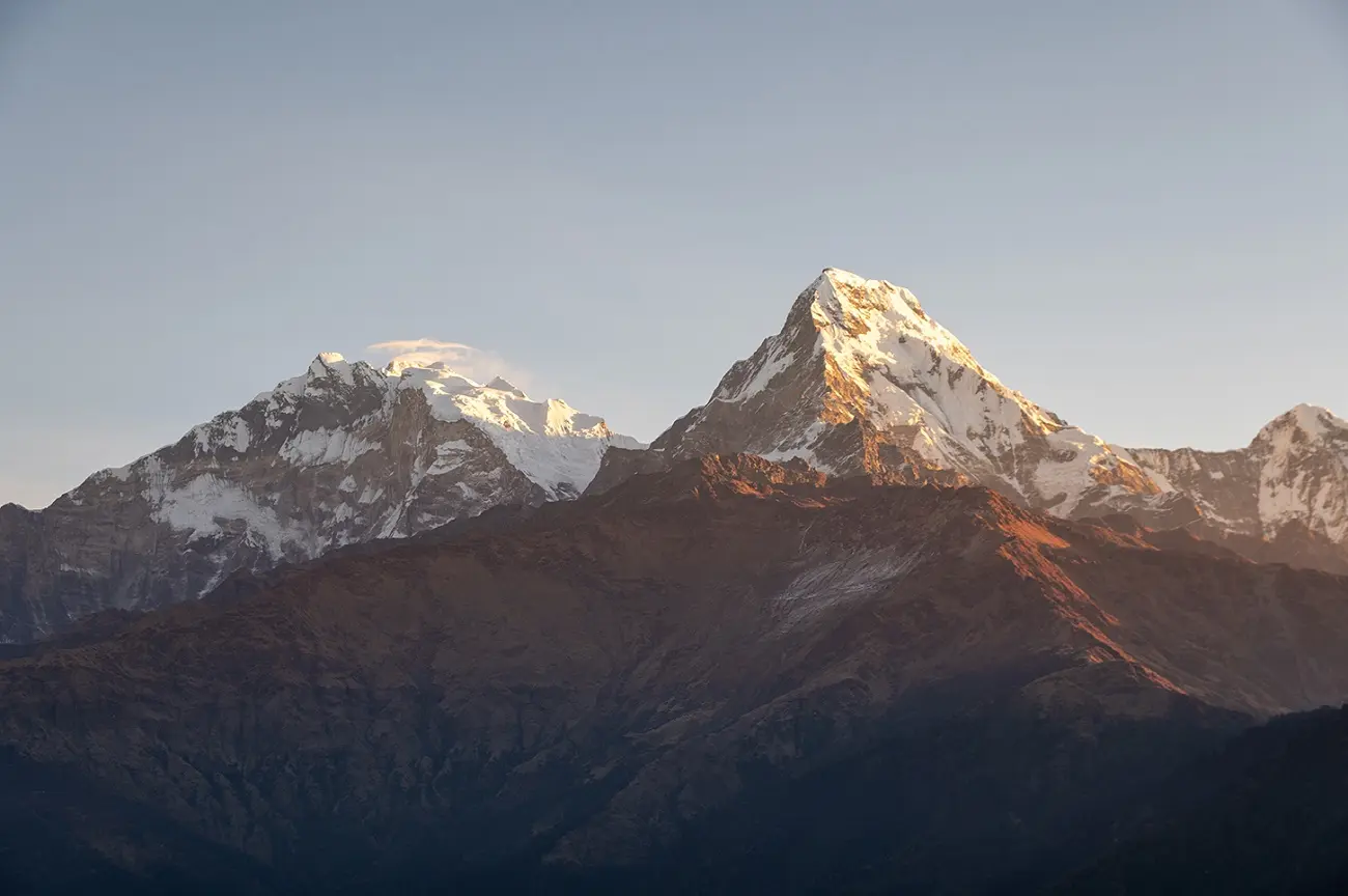 Mountain Photo from Poon Hill