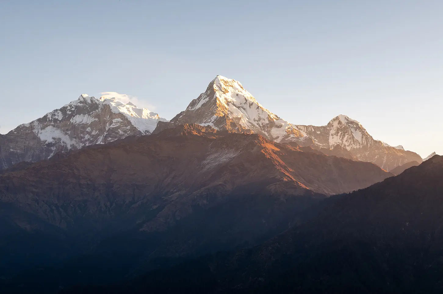 Mountains from Poon Hill